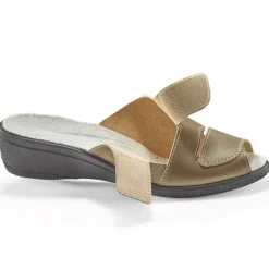 New Tempsl Mules dorées