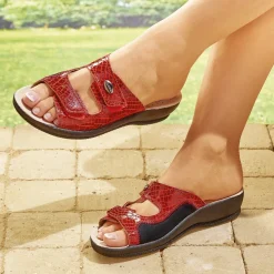 Tempsl Mules extensibles Bordeaux ou Beige