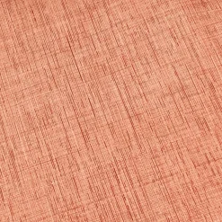 Tempsl Nappe cirée effet tissage Potiron rectangle 140X200 cm