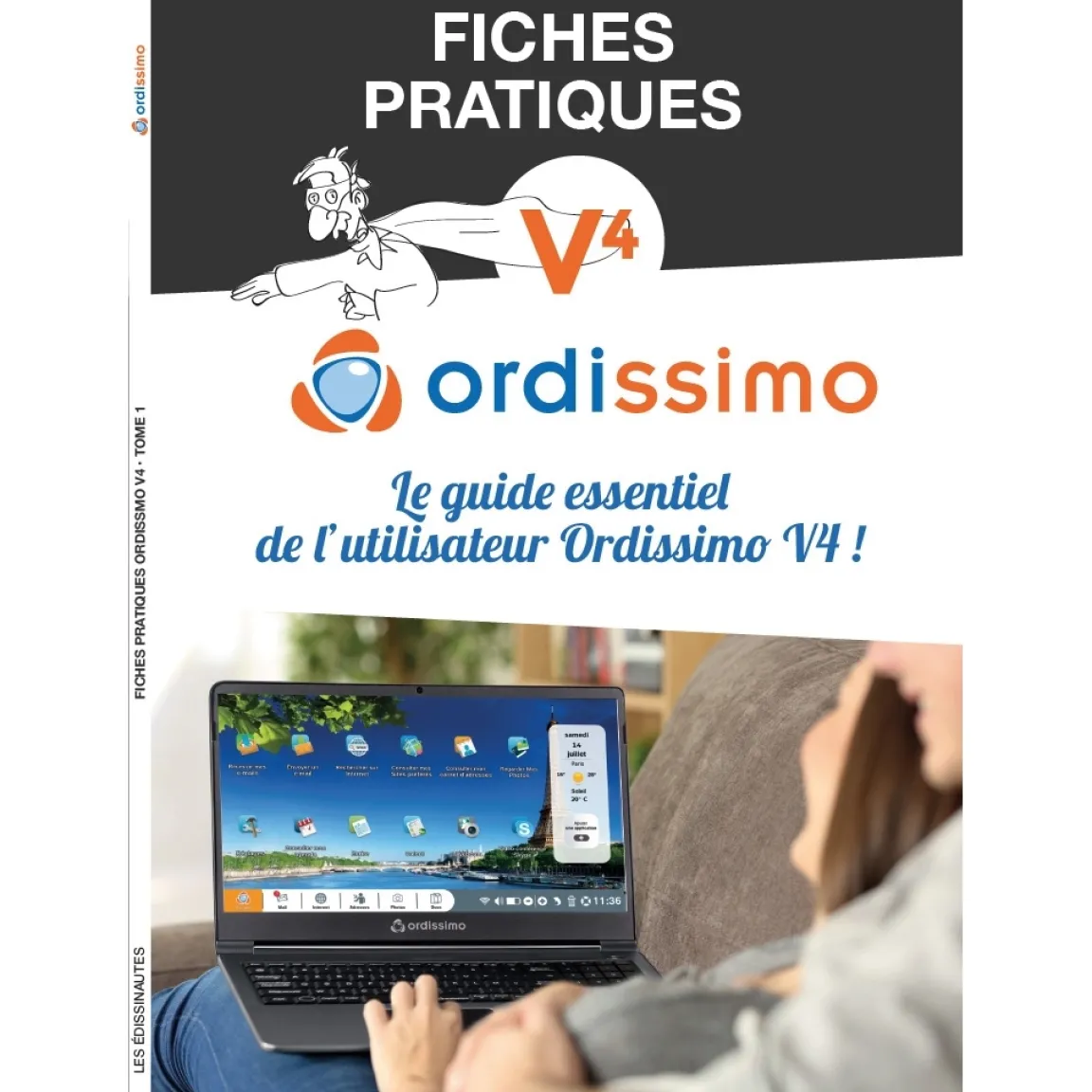 Online Tempsl Ordinateur portable Ordissimo Agathe 2 + guide + housse