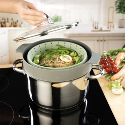 Clearance Tempsl Panier vapeur/passoire BergHOFF