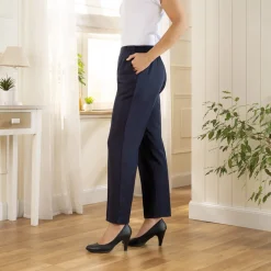 Hot Tempsl Pantalon à pinces confort Blanc - taille 42