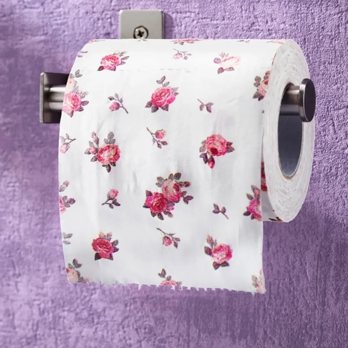Online Tempsl Papier toilette roses