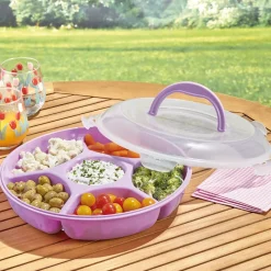 Sale Tempsl Plat apéritif avec couvercle