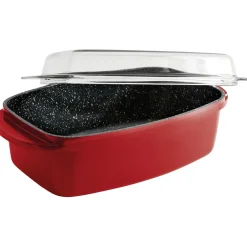 Sale Tempsl Plat four fonte d'aluminium avec couvercle Pradel France ®