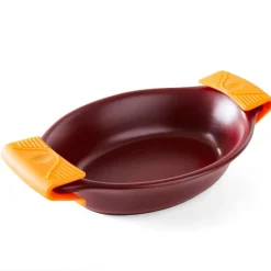 Tempsl Poignées cocotte silicone orange