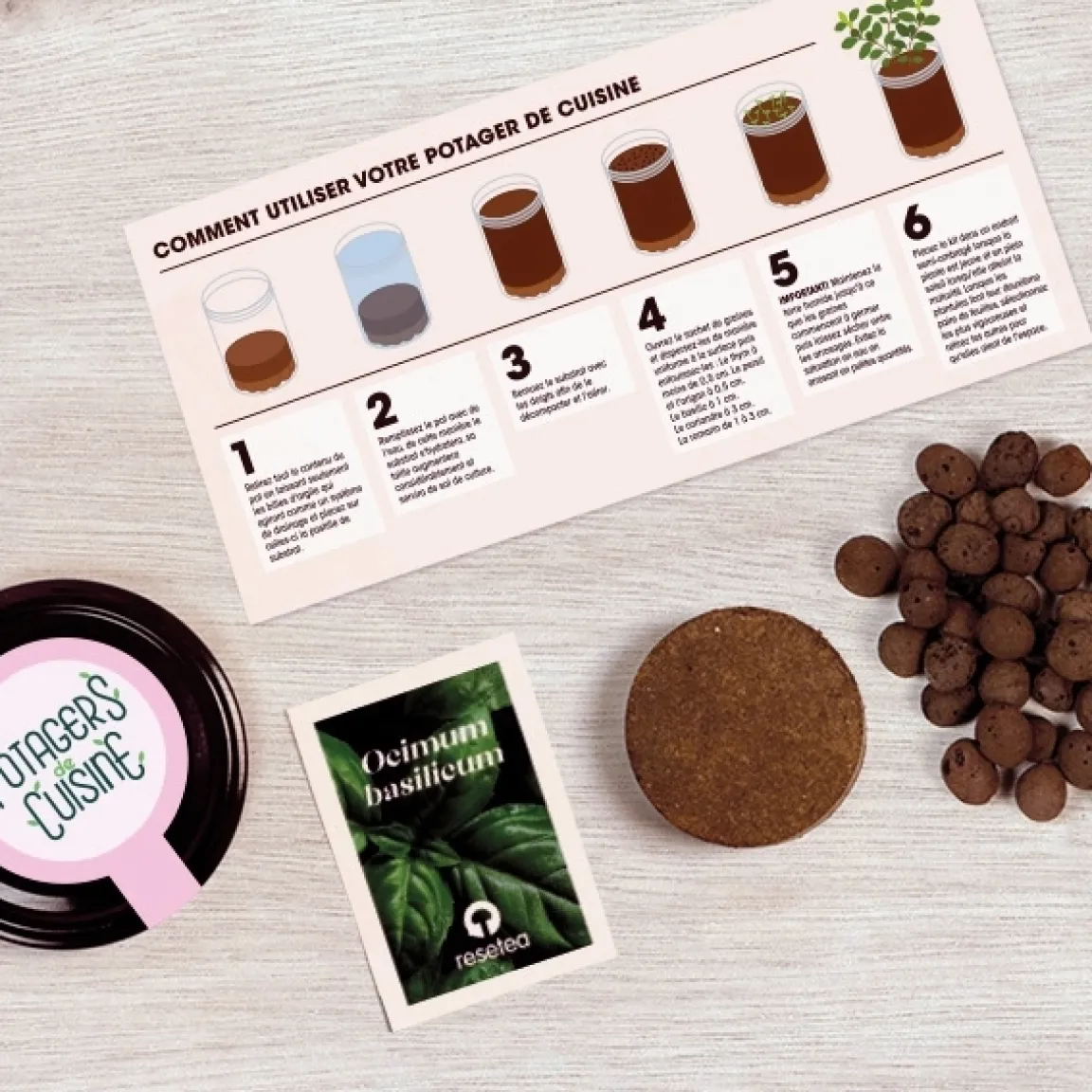 Sale Tempsl Potager : diverses variétés