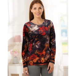 Clearance Tempsl Pull touché velours