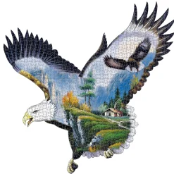 Tempsl Puzzle géant aigle