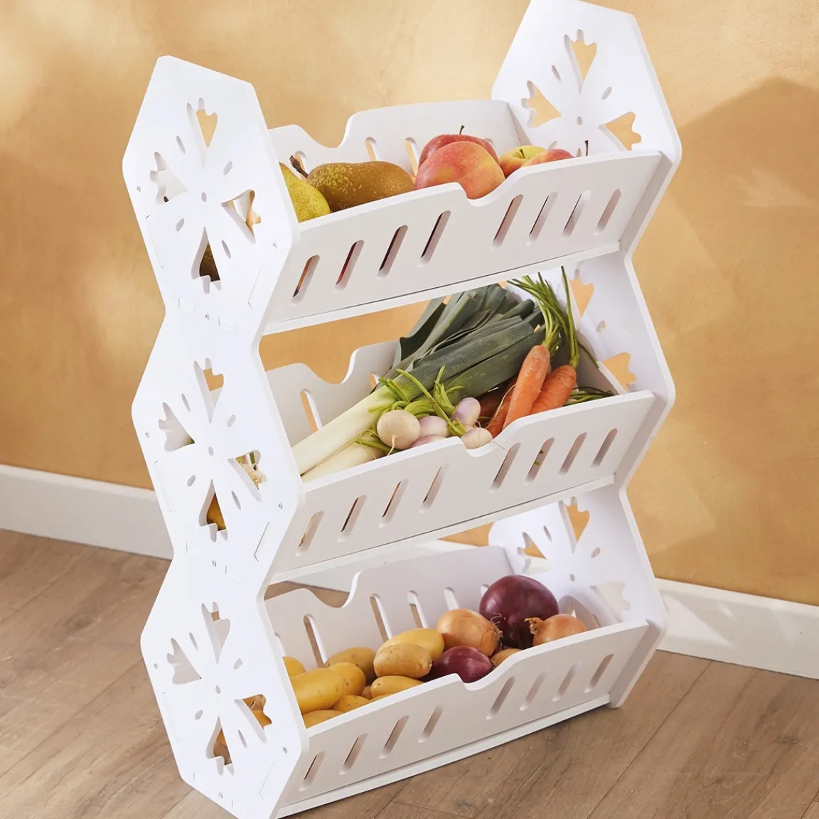 Hot Tempsl Resserre à légumes blanche