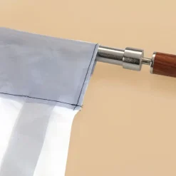 Best Tempsl Rideau de porte : Gris/blanc ou Bleu/blanc