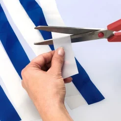 Best Tempsl Rideau de porte : Gris/blanc ou Bleu/blanc