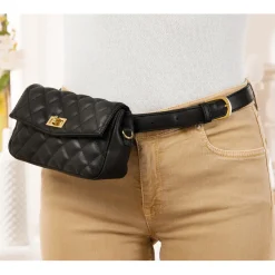 Clearance Tempsl Sac ceinture/épaule noir