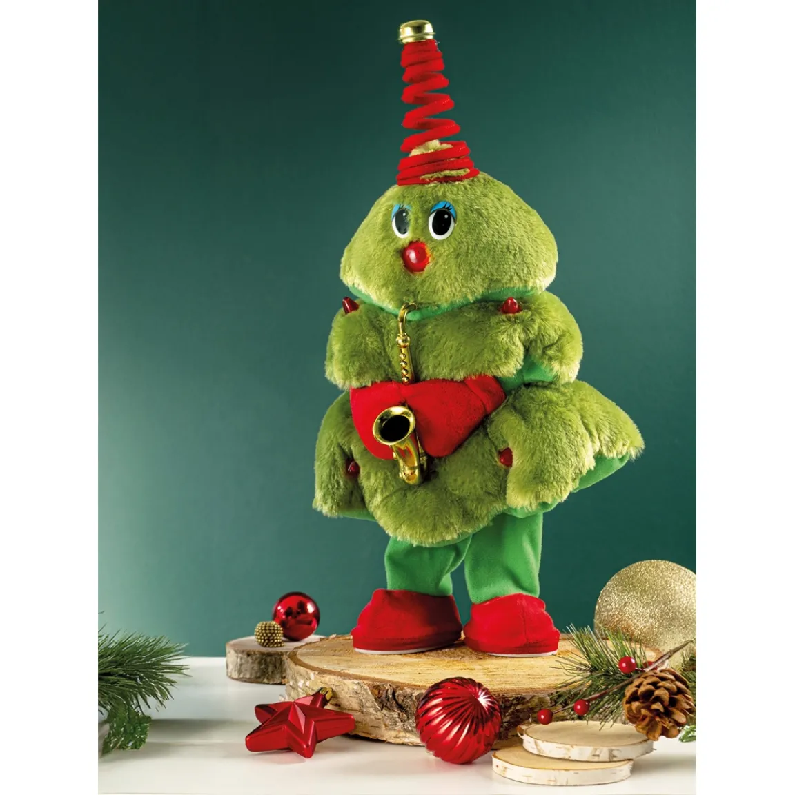 Discount Tempsl Sapin chantant Saxophone