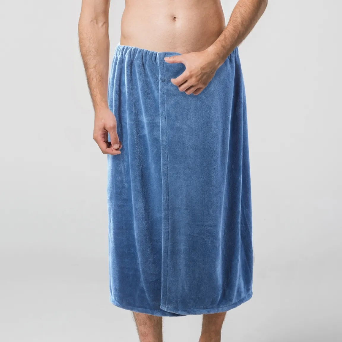 New Tempsl Serviette de toilette mixte Bleu