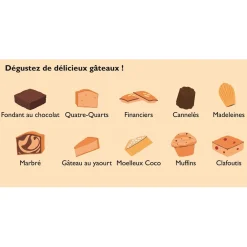 Best Tempsl Shaker à gâteaux Cookut