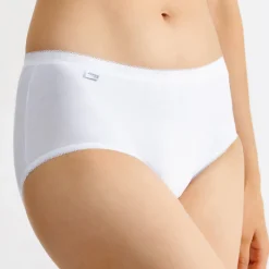 Discount Tempsl Sloggi® Basic+ midi Blanc - taille 44