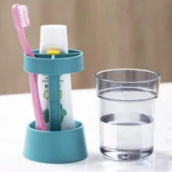 Best Tempsl Support pour brosses à dents bleu