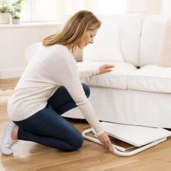 Best Tempsl Table TV réglable : Blanc ou Moka