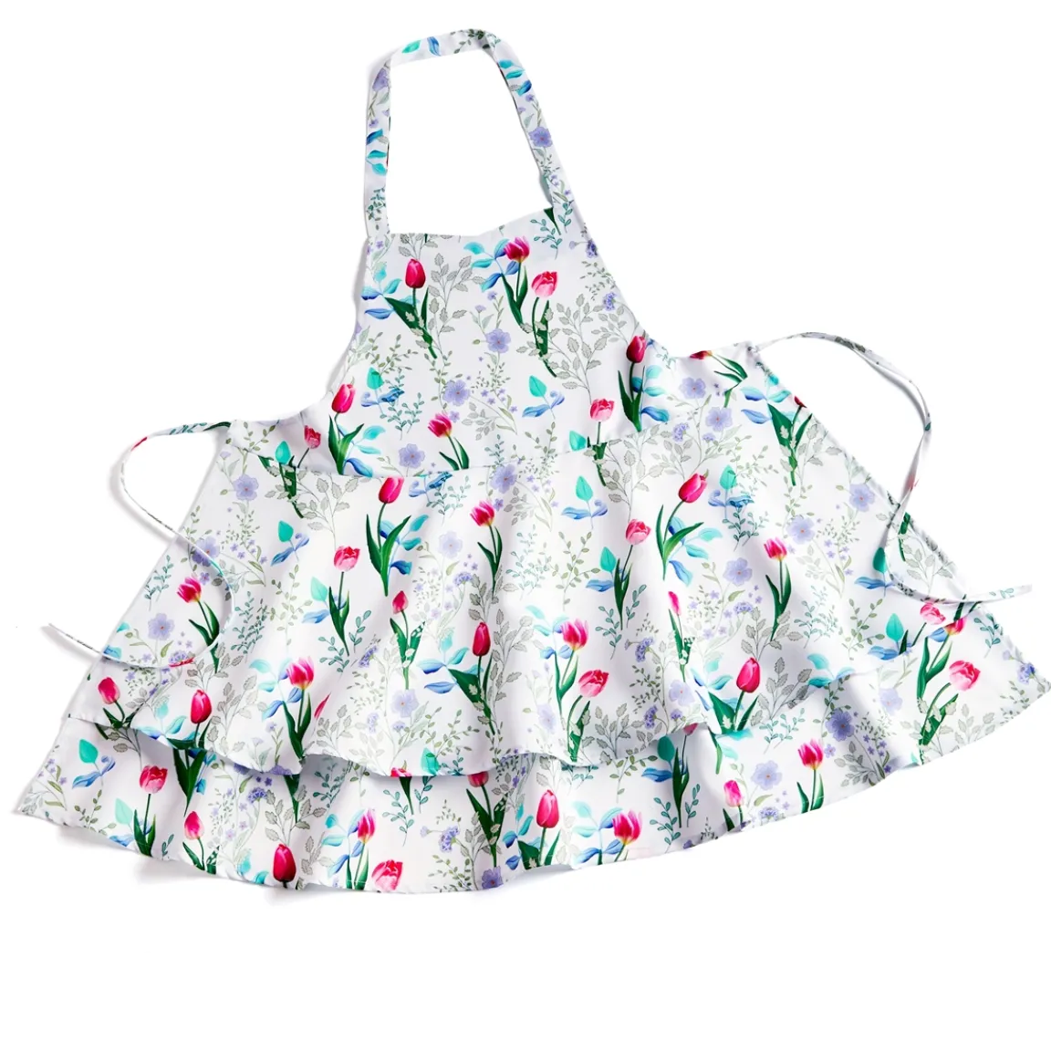 Online Tempsl Tablier fleurs printanières