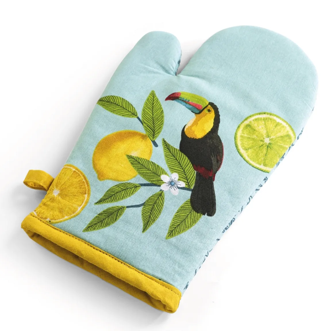 New Tempsl Tablier, gant et manique citron de Menton