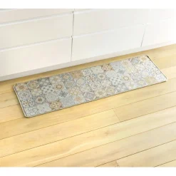 Online Tempsl Tapis carreaux ciment bleu ou beige