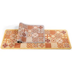 Outlet Tempsl Tapis carreaux de ciment gris 45 x 120 cm