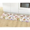 Tempsl Tapis floral 50 x 180 cm