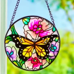 Online Tempsl Vitrail papillon