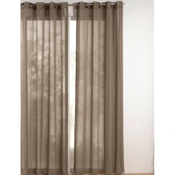 Sale Tempsl Voilage œillets carrés 145 x 240 cm